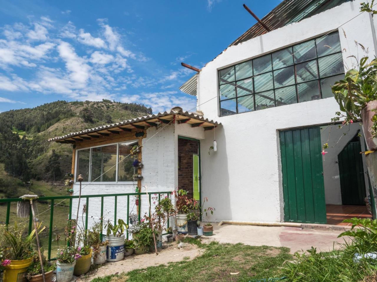 Hospedaje Bella Vista Monguí Exterior foto